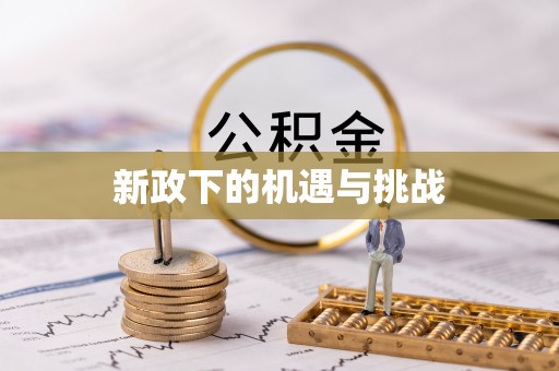 惠济新政下的机遇与挑战