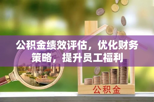 惠济公积金绩效评估，优化财务策略，提升员工福利