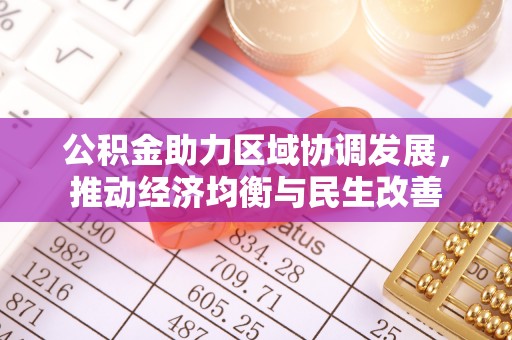 惠济公积金助力区域协调发展，推动经济均衡与民生改善