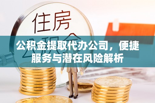 惠济公积金提取代办公司，便捷服务与潜在风险解析