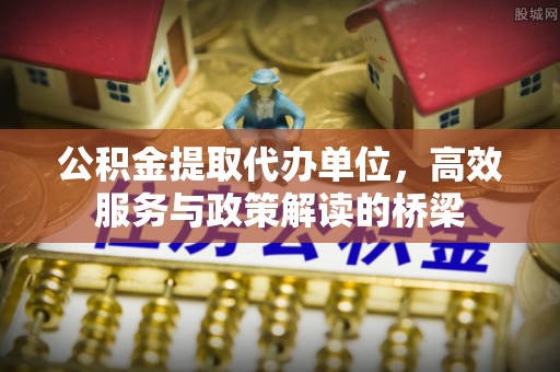 惠济公积金提取代办单位，高效服务与政策解读的桥梁