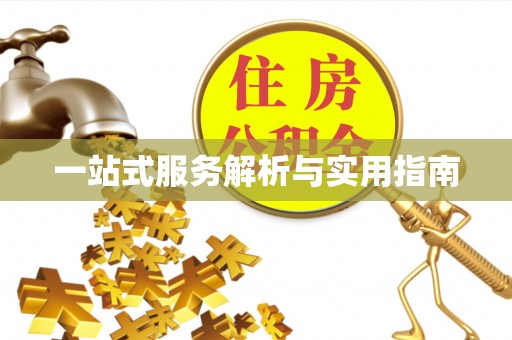 惠济一站式服务解析与实用指南