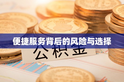 惠济便捷服务背后的风险与选择
