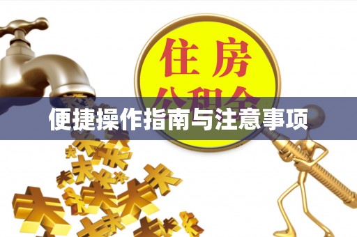 惠济便捷操作指南与注意事项
