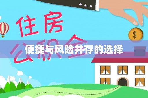 惠济便捷与风险并存的选择