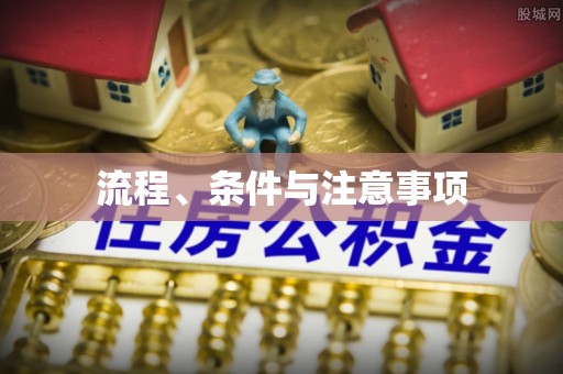 惠济流程、条件与注意事项